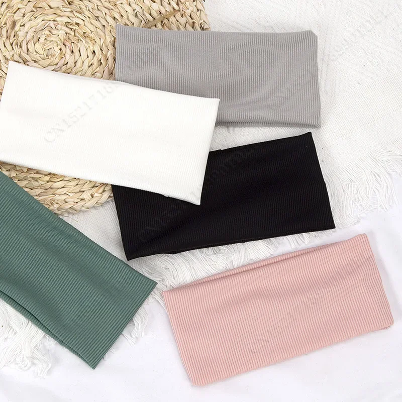Elastic Solid Color Hair Bands - Women'S Yoga Accessories บทวิจารณ์และราคา