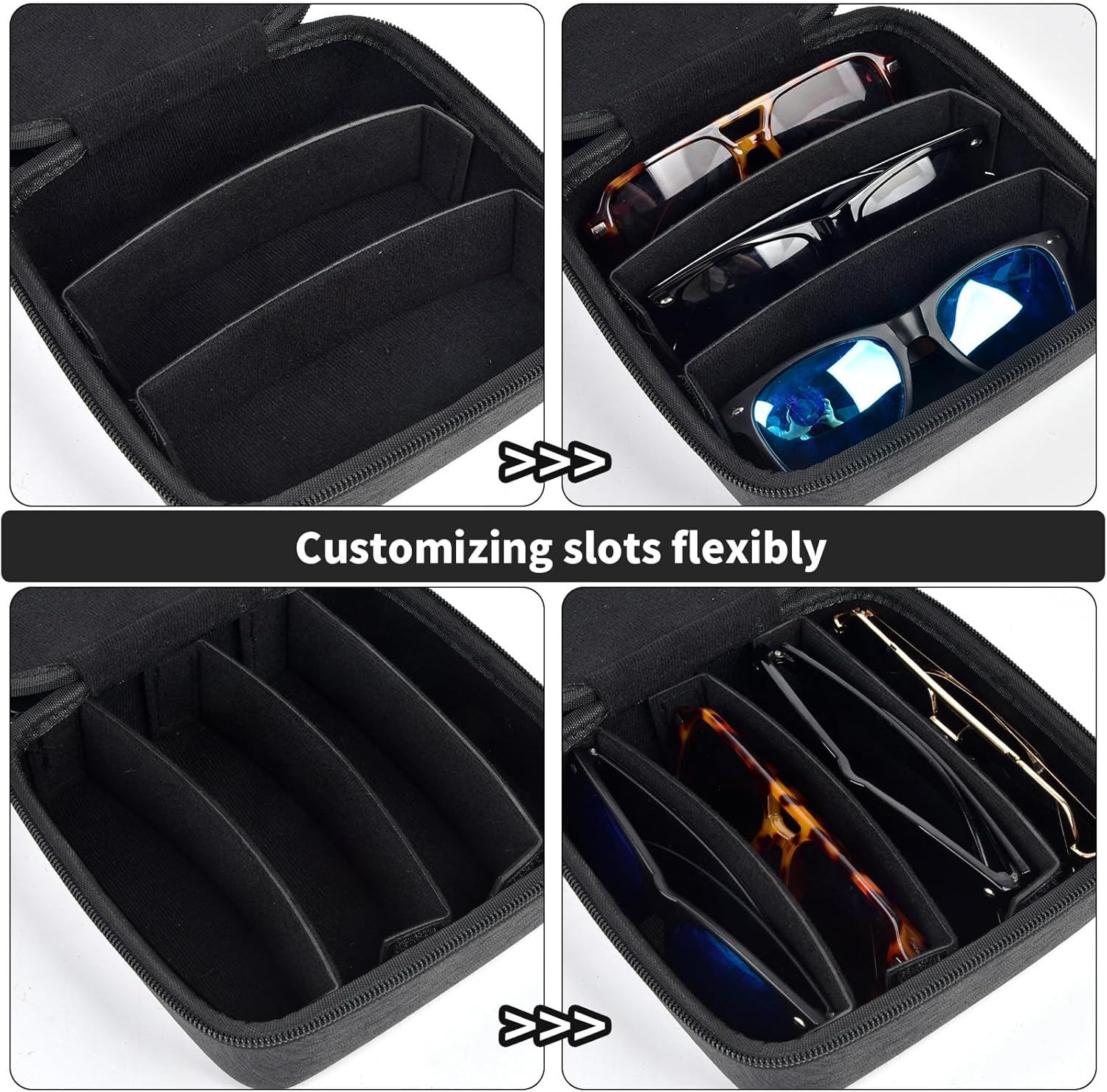 Travel Sunglasses Organizer Ca - Women Accessories List บทวิจารณ์และราคา