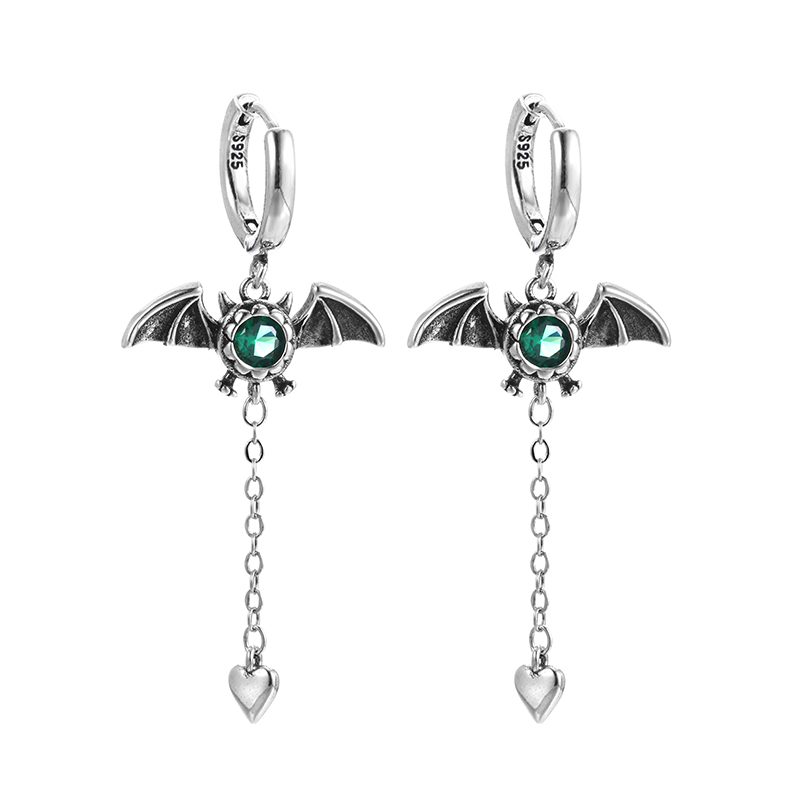 New Arrival Elegant Devil Bat  - Tassel Earrings Boho บทวิจารณ์และราคา