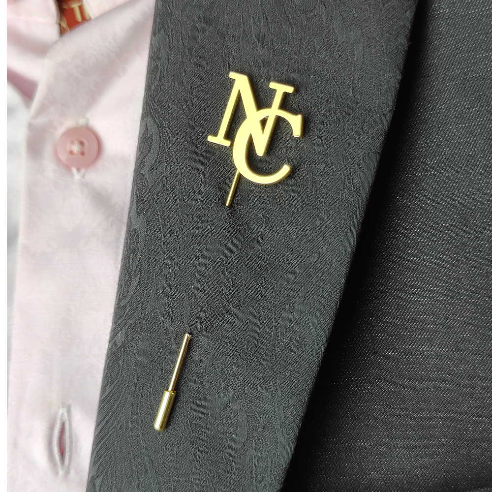 Sherman Custom  Lapel Pins Men - Brooch Pin Gold บทวิจารณ์และราคา