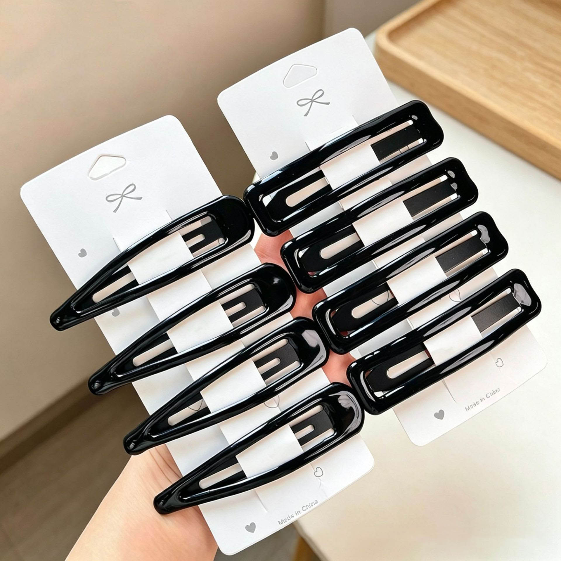 Oversized Metal Snap Hair Clip - Women Accessories Dropshipping บทวิจารณ์และราคา