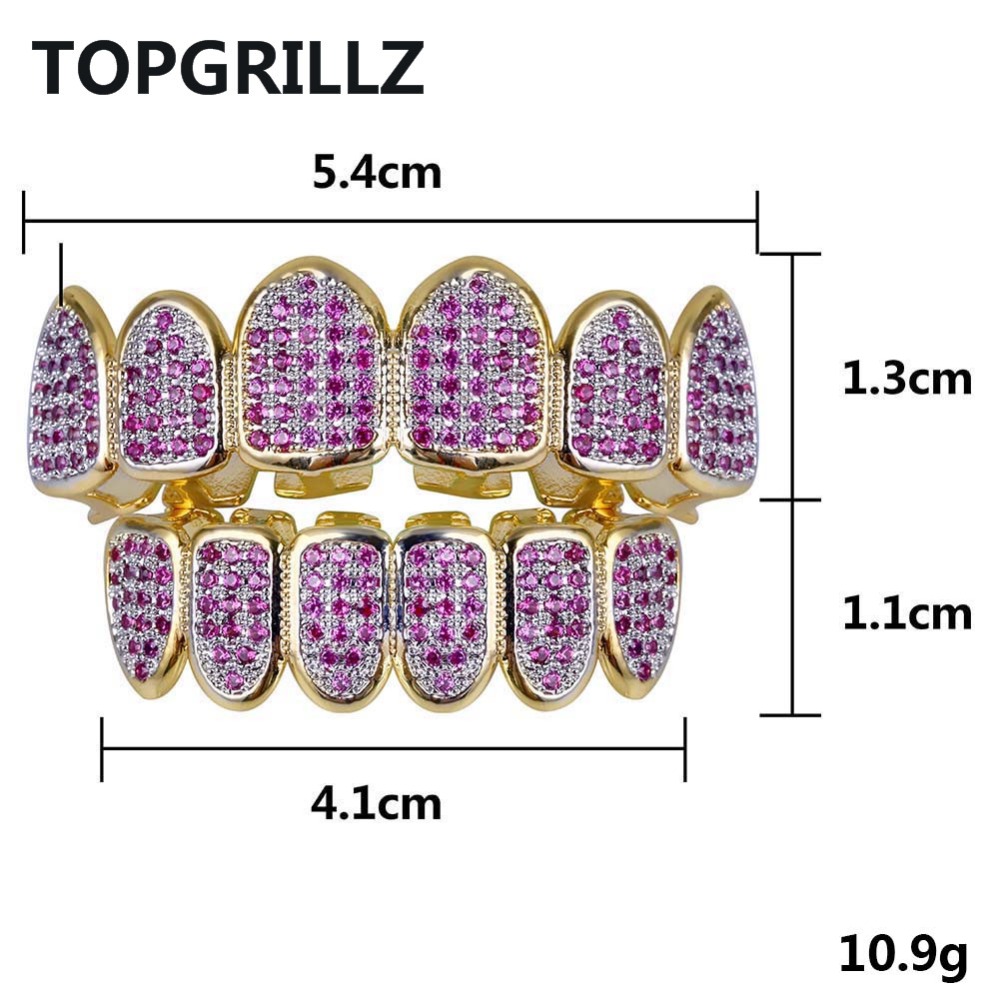 New Fit Hip Hop Gold Teeth Gri - Women Accessories Gift Set บทวิจารณ์และราคา