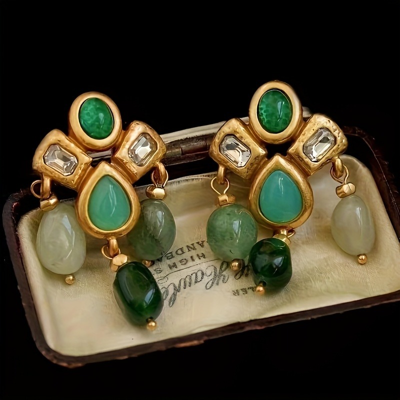 Gothic Vintage Gold Color Dang - Tassel Earrings Boho บทวิจารณ์และราคา