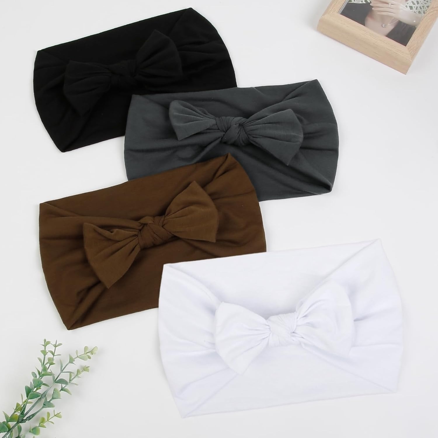 4 Pcs Wide Soft Stretchy Headb - Women'S Yoga Accessories บทวิจารณ์และราคา