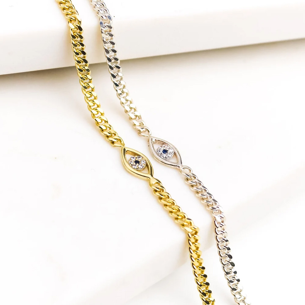 Stonefans Simple Evil Eye Brac - Evil Eye Bracelet บทวิจารณ์และราคา