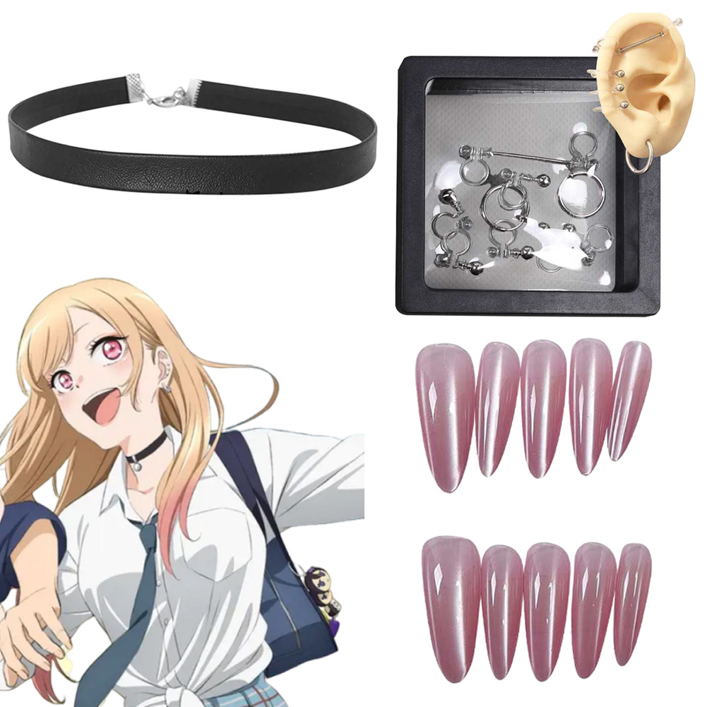 Anime Dress Up Darling Cosplay - Women Accessories Earrings บทวิจารณ์และราคา