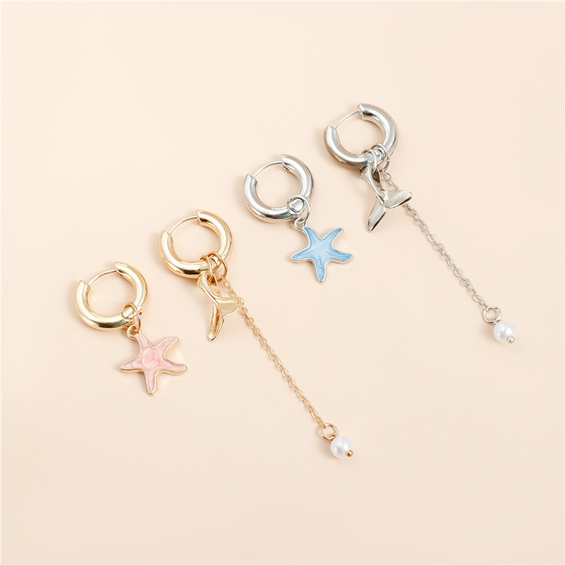 Bohemian Stainless Steel Starf - Tassel Earrings Boho บทวิจารณ์และราคา