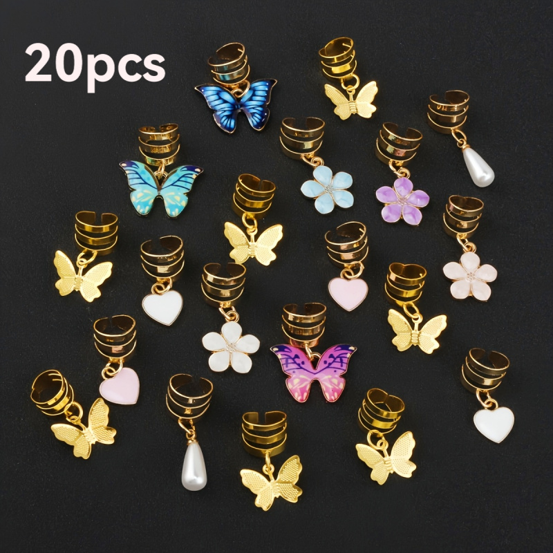 20pcs Alloy Lace Heart-Shaped  - Women Accessories Dropshipping บทวิจารณ์และราคา