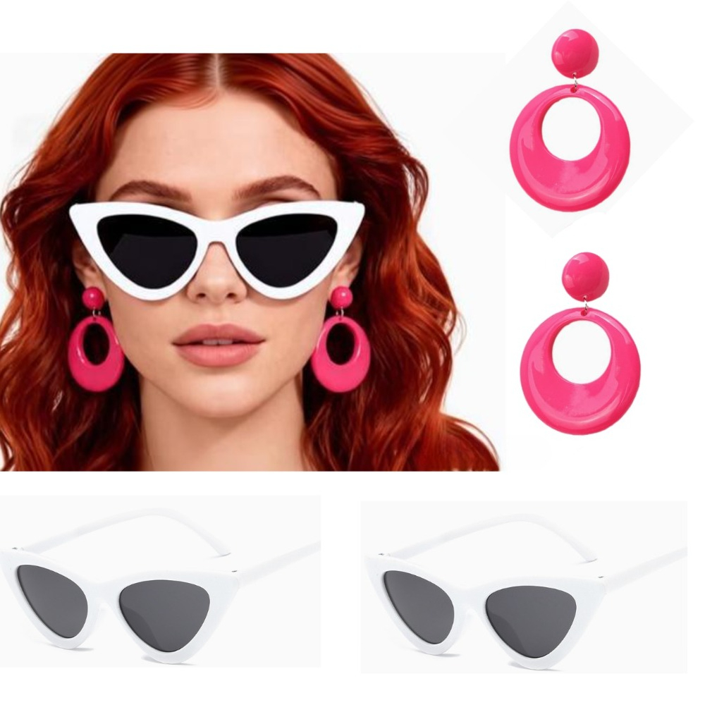 2pcs 60s 70s Earrings for Wome - Women'S Accessories In The 60S บทวิจารณ์และราคา