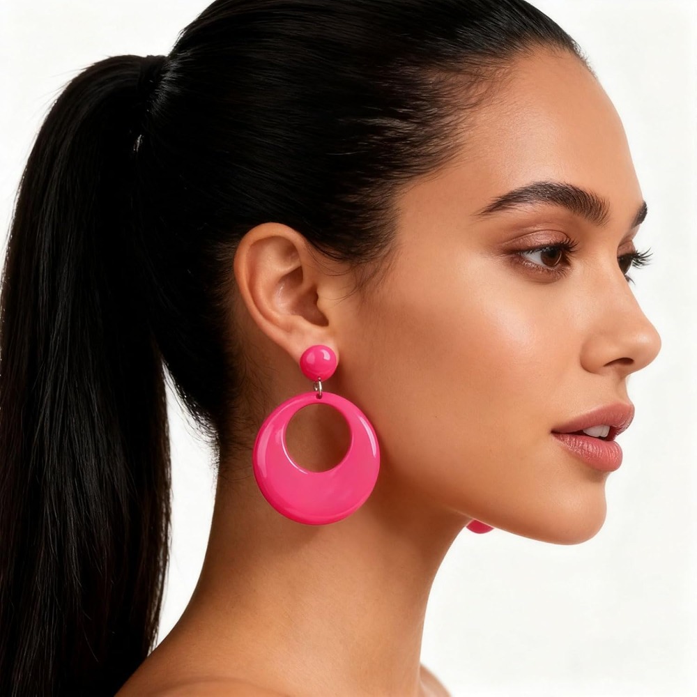 2pcs 60s 70s Earrings for Wome - Women'S Accessories In The 60S บทวิจารณ์และราคา