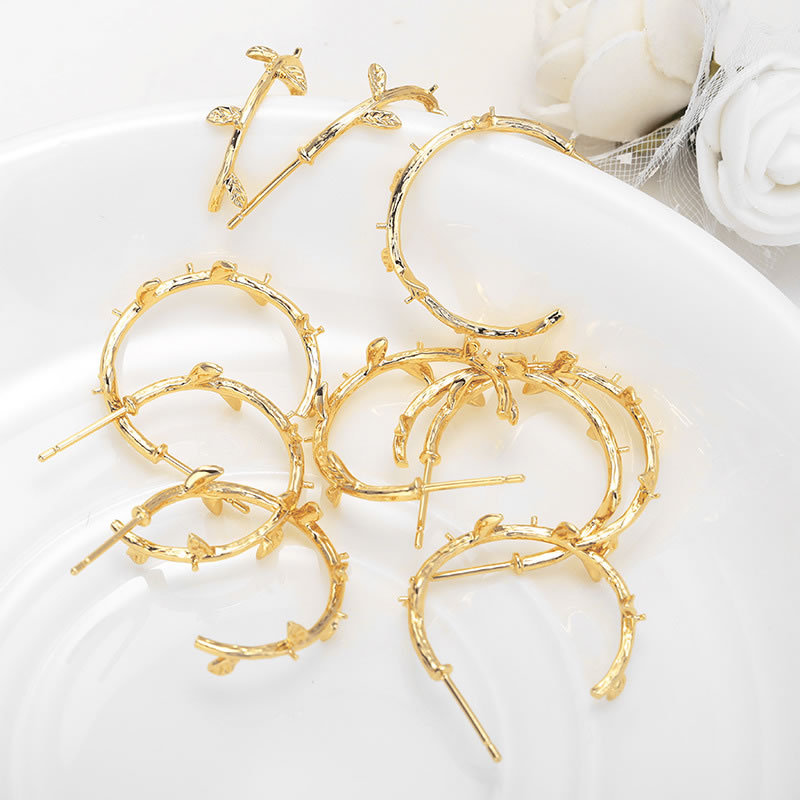 6PCS 18K Gold Color Brass with - Women Accessories Gift Set บทวิจารณ์และราคา