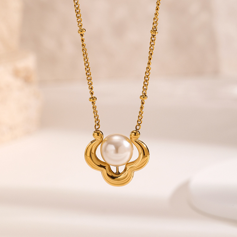 Chinese Style Lucky Auspicious - Charm Necklace Dainty บทวิจารณ์และราคา