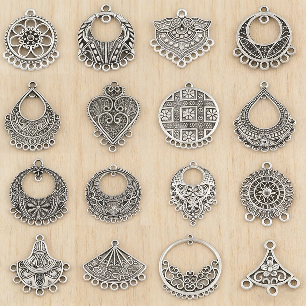 10 Pieces Tibetan Silver Bohem - Tassel Earrings Boho บทวิจารณ์และราคา