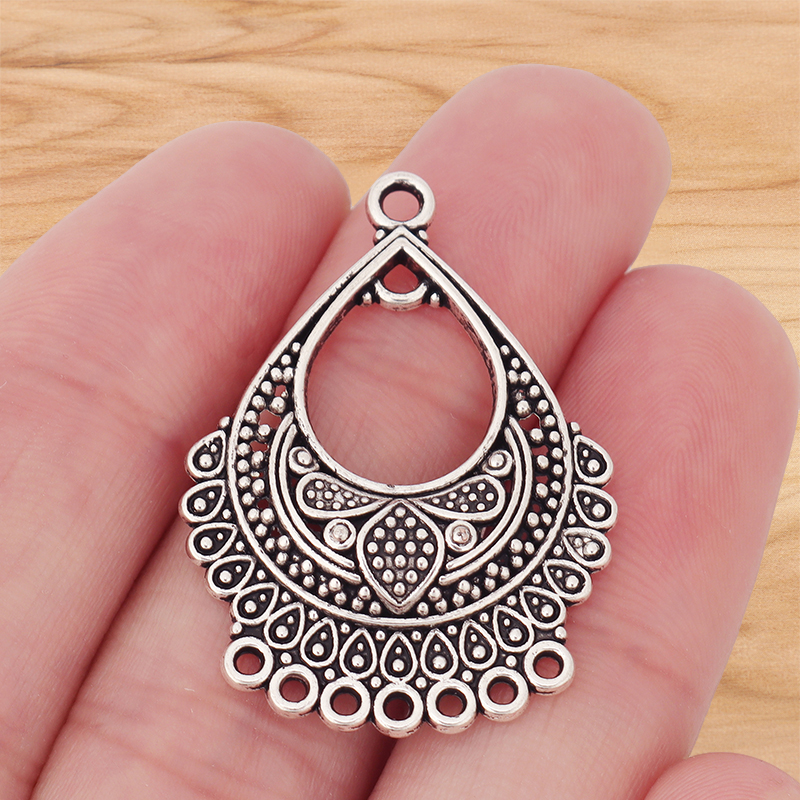 10 Pieces Tibetan Silver Bohem - Tassel Earrings Boho บทวิจารณ์และราคา