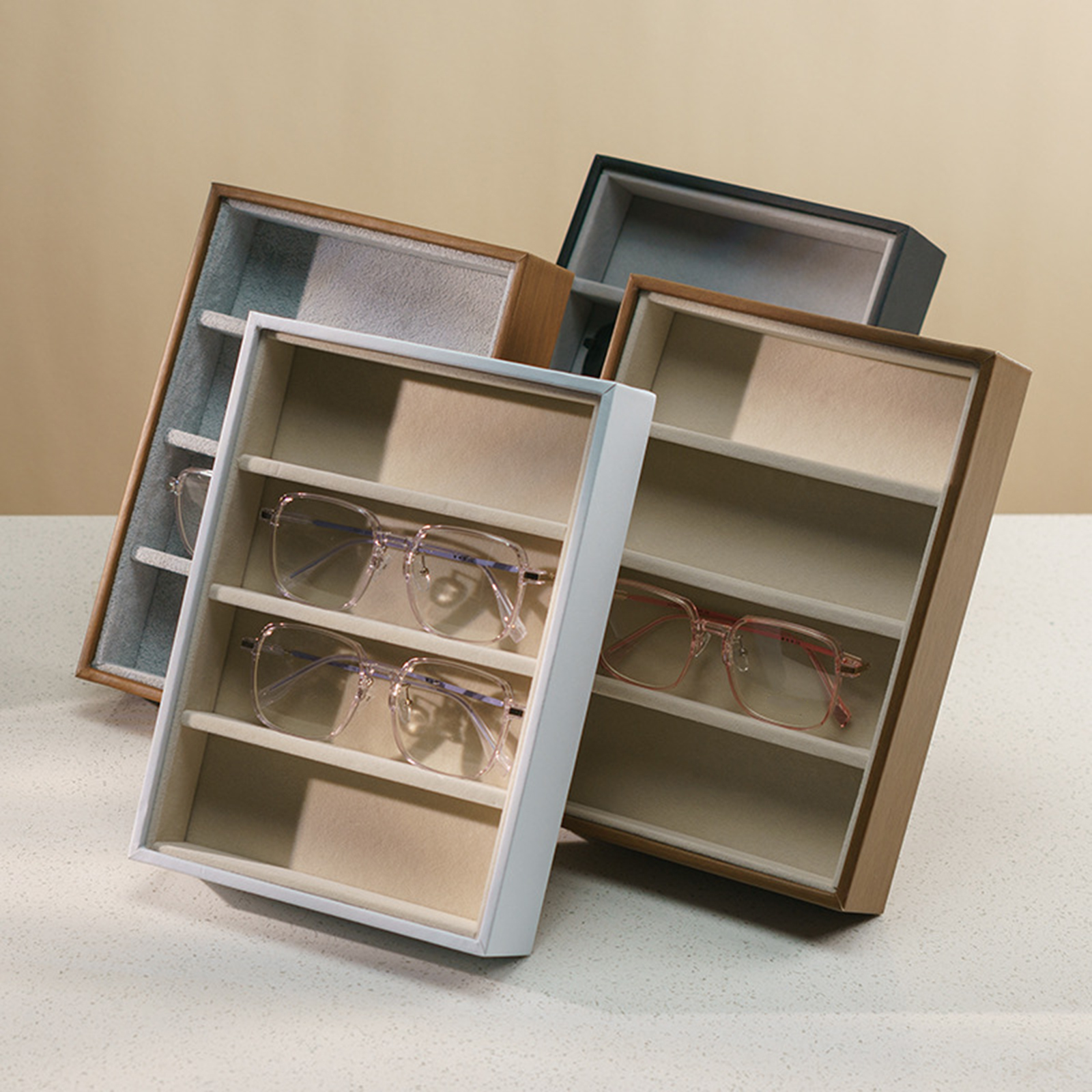 Glasses Display Tray Eyeglass  - Women Accessories Store บทวิจารณ์และราคา