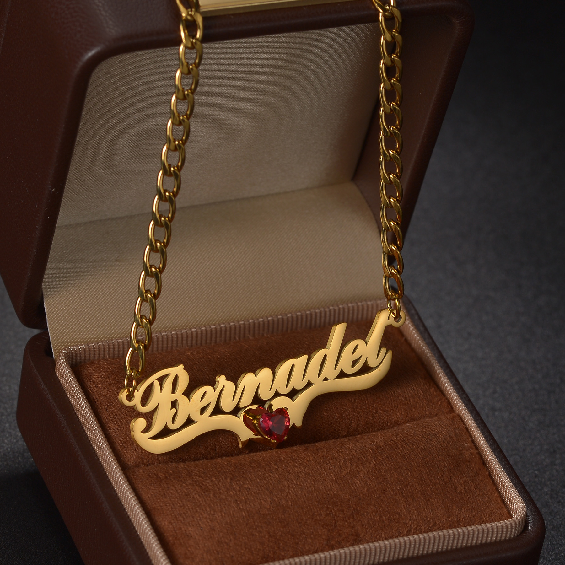 Atoztide Custom Name Necklace  - Women Accessories Gift Set บทวิจารณ์และราคา