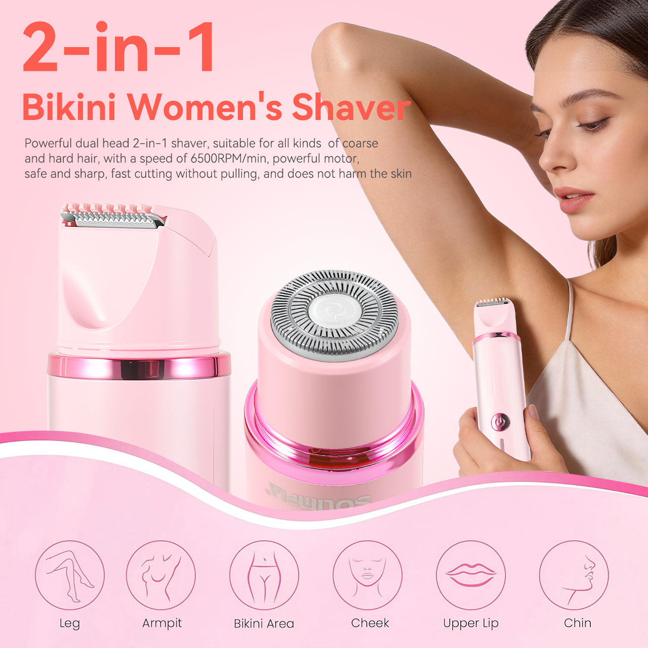 Solimpia Electric Hair Remover - Women Accessories Clearance บทวิจารณ์และราคา