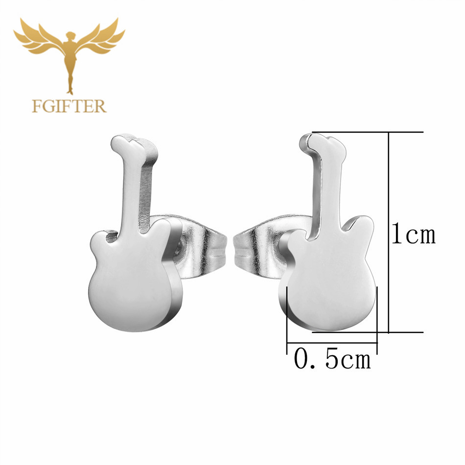 12 Pairs Music Guitar Earrings - Women Accessories Store บทวิจารณ์และราคา