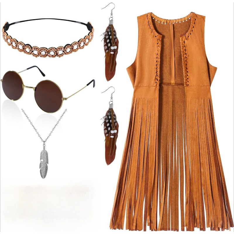 60s 70s Outfits for Women Disc - Women'S Accessories In The 60S บทวิจารณ์และราคา