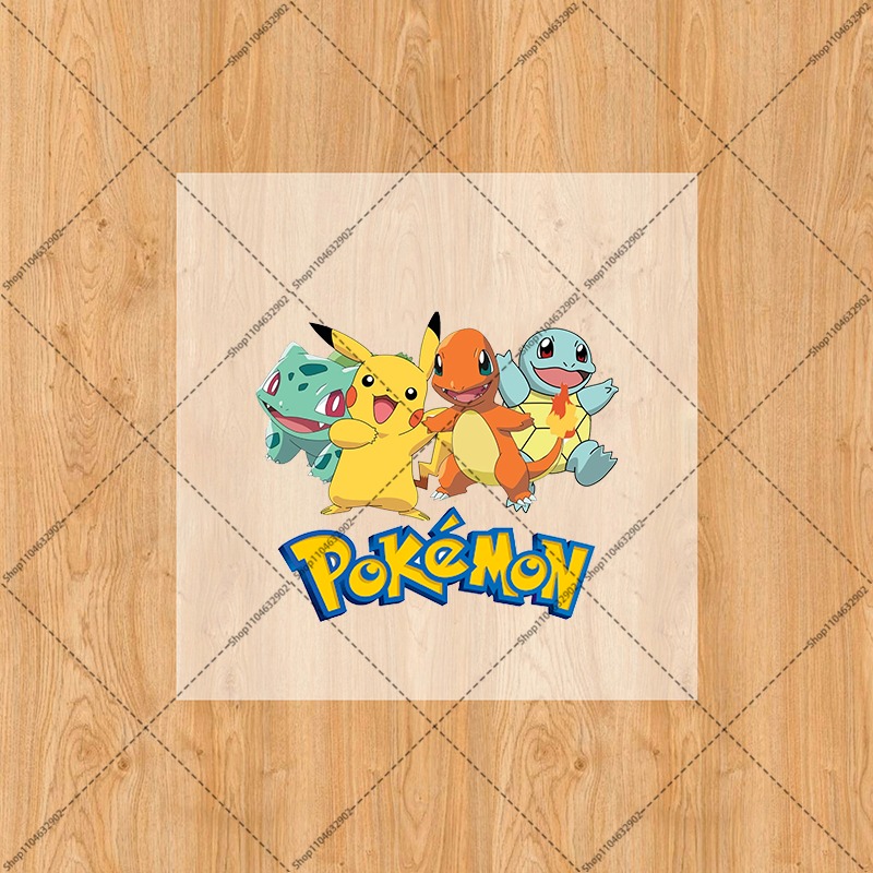 Pokemoned Iron on Patches Wash - Women'S Accessories Clothing บทวิจารณ์และราคา