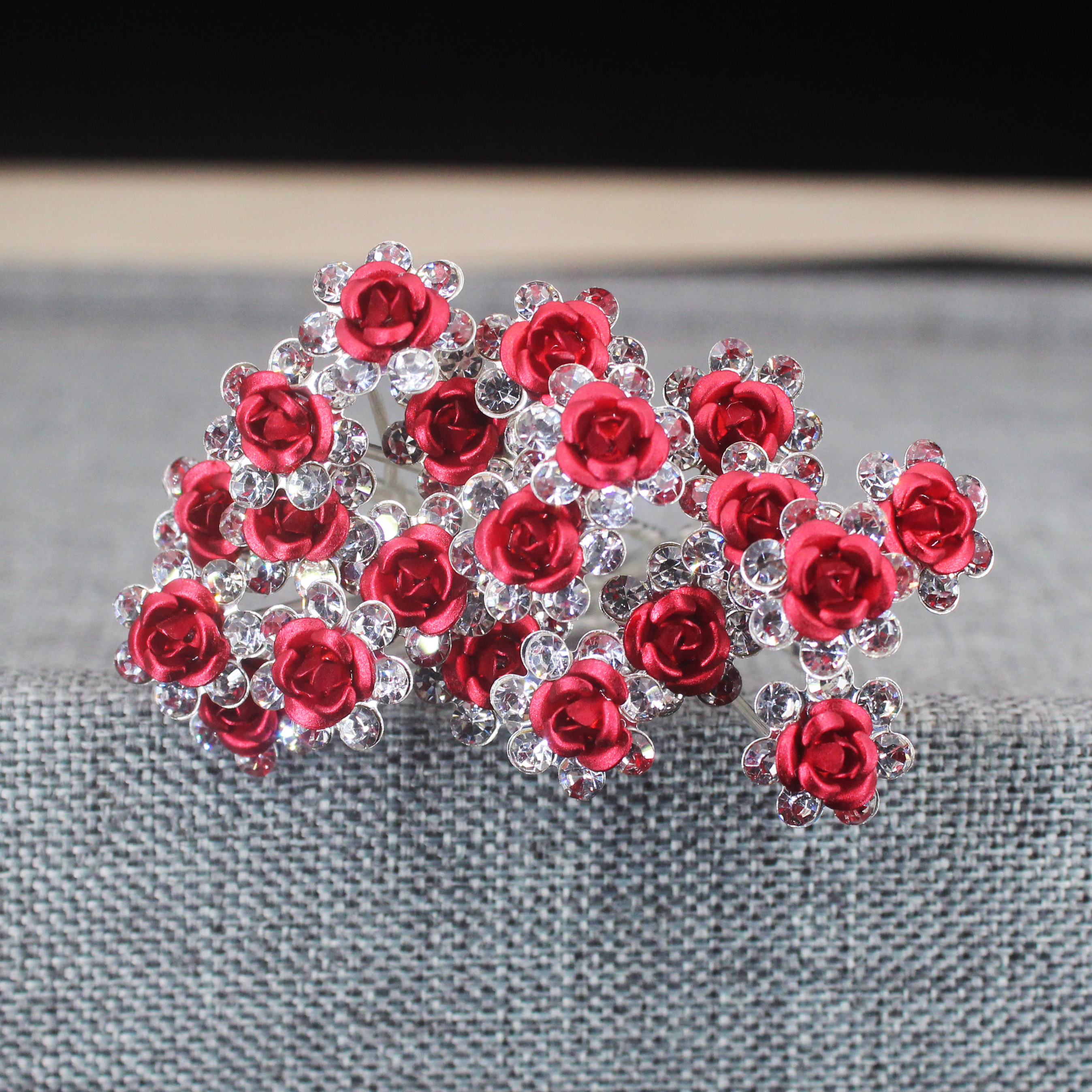 20PCS Rose Flower Rhinestone H - Women'S Formal Accessories บทวิจารณ์และราคา