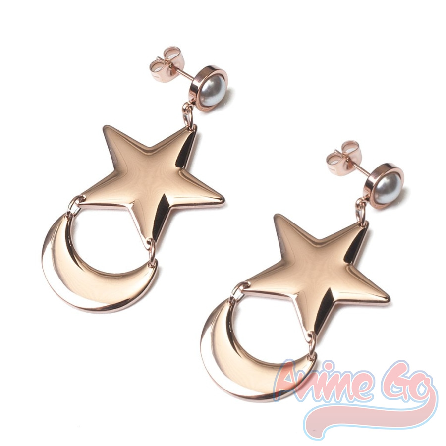 Anime Sailor Usagi Tsukino Cos - Women Accessories Earrings บทวิจารณ์และราคา