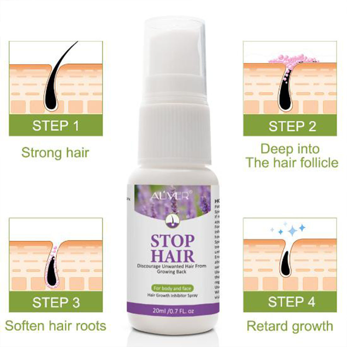 Permanant Hair Growth Removal  - Women Accessories Clearance บทวิจารณ์และราคา