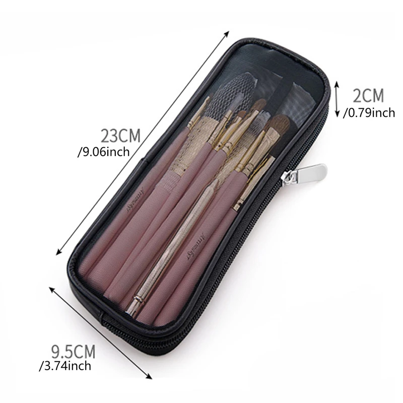 Makeup Brush Travel Case Cosme - Women Accessories List บทวิจารณ์และราคา